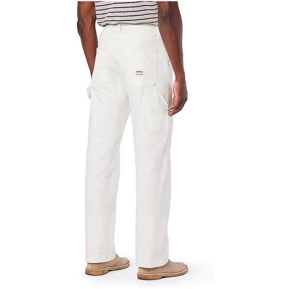 NWT Levi Strauss Signature Gold Men's Carpenter Jeans White 34x32 - Picture 3 of 5